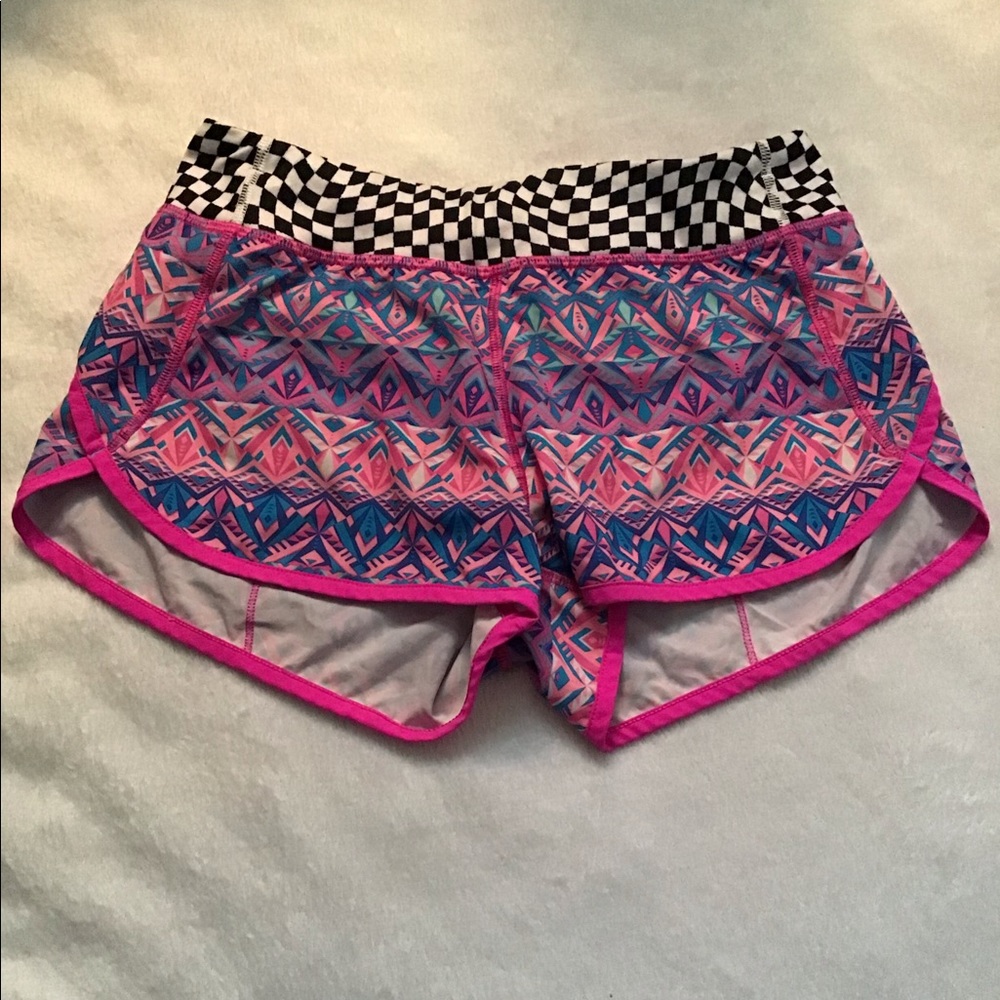 Girl's Ivivva Multi Color High rise Shorts size 14